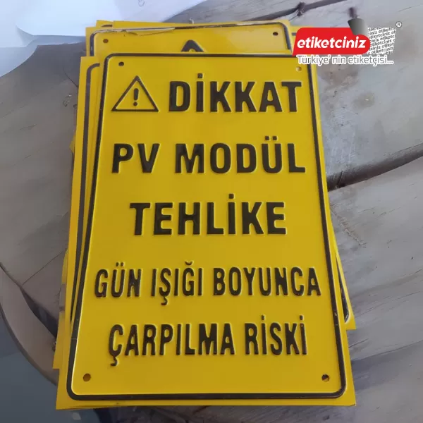 İş Güvenliği Levhaları