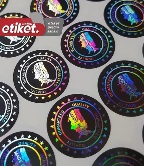 3D Hologram Etiket - 6