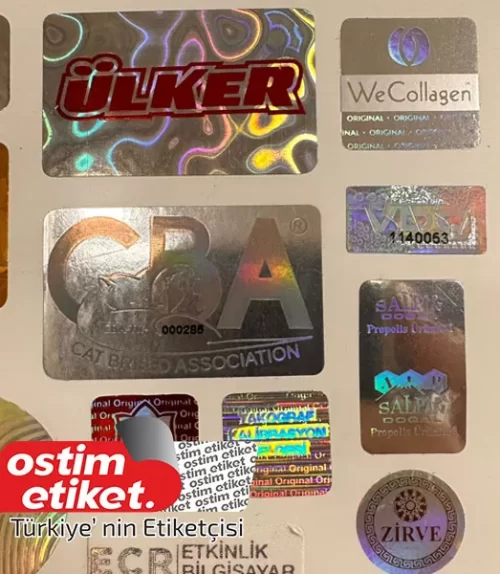 Düzce Hologram Numaratör Etiket - 2
