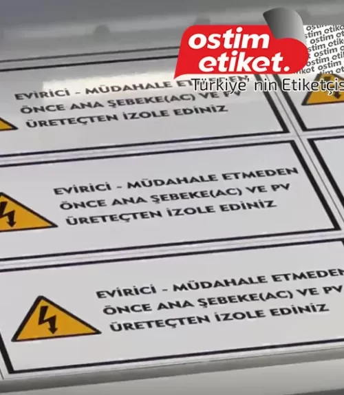 Alüminyum Etiket Alüminyum Etiket - 1