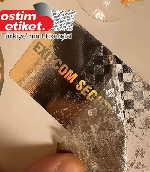 Sinop Void Hologram Etiket Sinop Void Hologram Etiket - 3