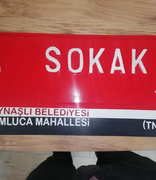 Cadde ve Sokak Levhaları - 5