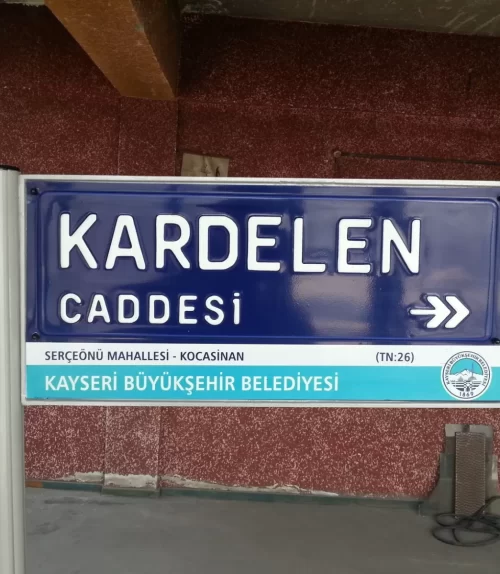 Cadde ve Sokak Levhaları - 4