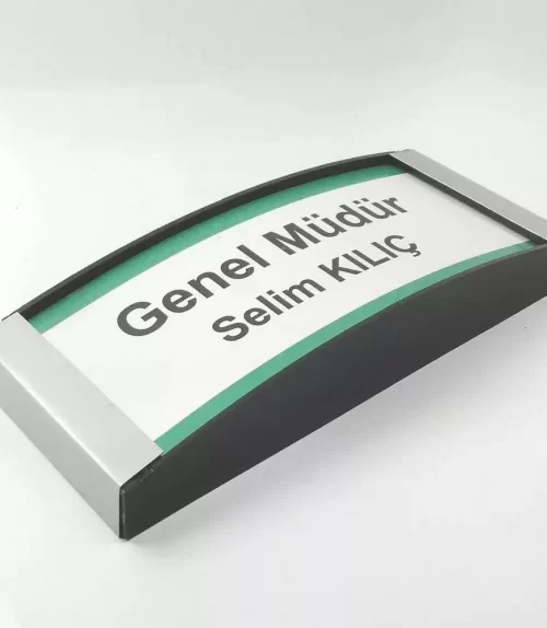 Sürgülü Kapı İsimlikleri - 1