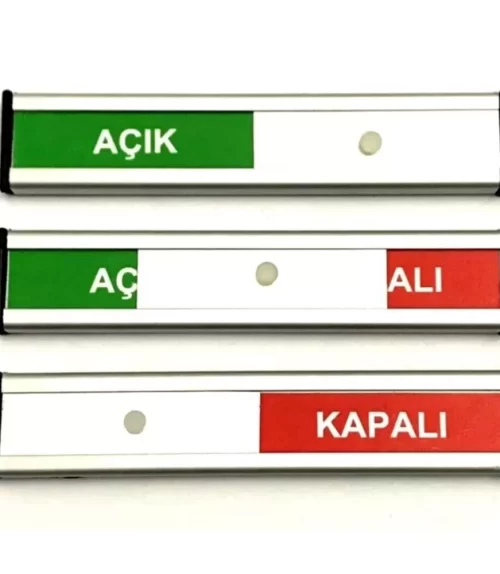 Sürgülü Kapı İsimlikleri - 2