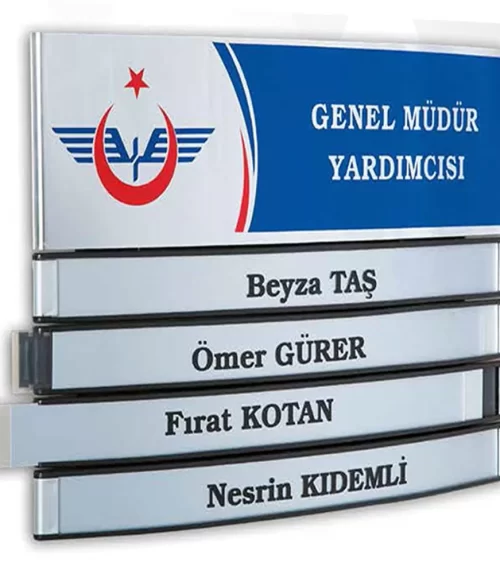 Sürgülü Kapı İsimlikleri - 5