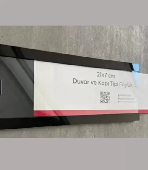 Sürgülü Kapı İsimlikleri - 6