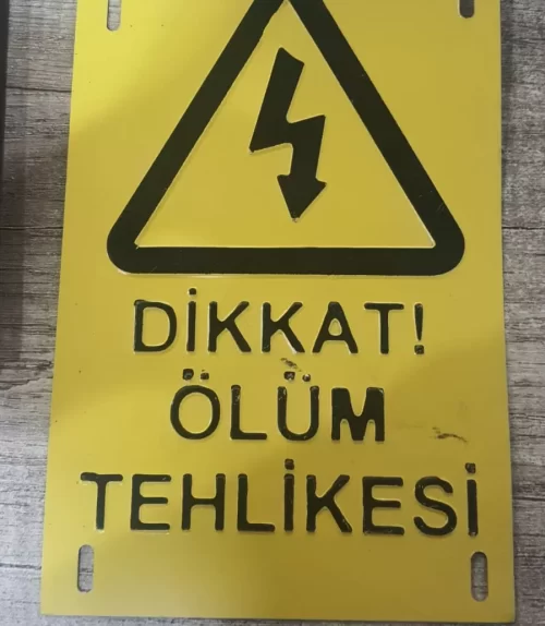 Tedaş Levhaları - 5